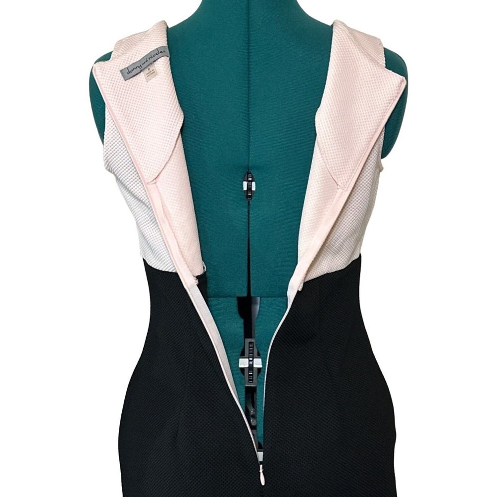 Danny and Nicole Straight & Pencil Midi Dress Polyester Blend Women's Size 6 - Picture 6 of 16